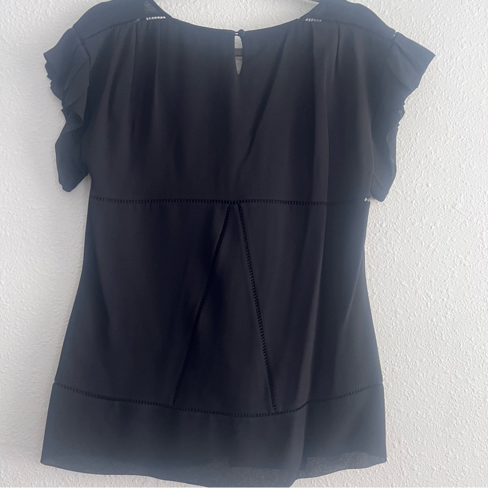 Diane Von Furstenberg %100 Silk Blouse‎ Top Size 6 - Picture 8 of 9